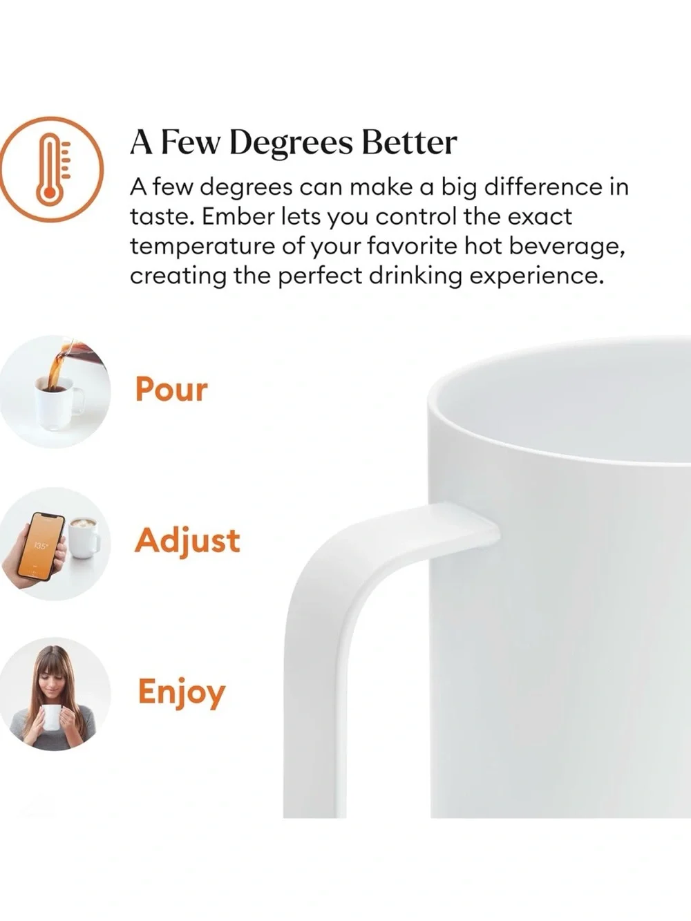 Ember Temperature Control Smart Mug 10oz - White